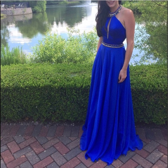 Sherri Hill Dresses & Skirts - Sherri hill 32185 prom cocktail party blue dress 0